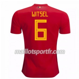Maillot de Foot Belgique Witsel 6 Domicile Coupe du monde 2018